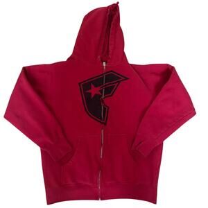 vintage y2k 2000s Famous Stars and Straps zip up hoodie Lg blink182 emo skater